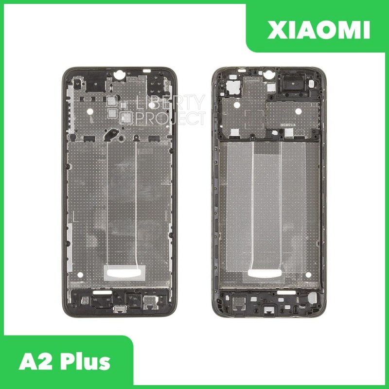 Рамка дисплея для Xiaomi A2 Plus (23028RNCAG) (черный)