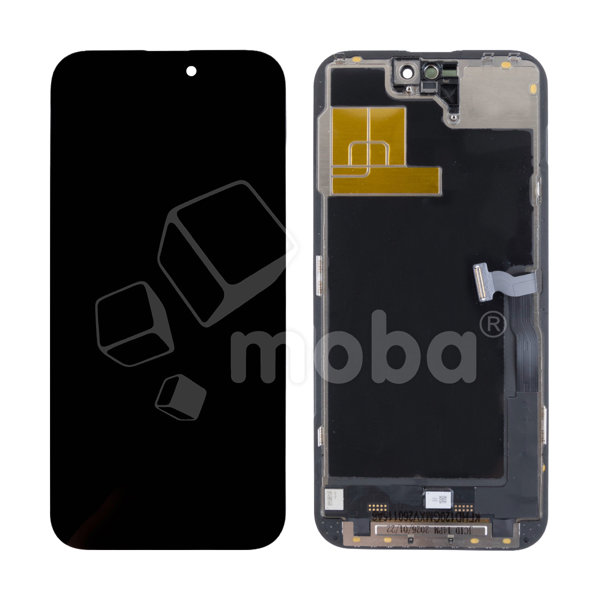 Дисплей для iPhone 14 Pro Max (A2895) в сборе с тачскрином Черный - JCID (In-Cell, Full HD, 120 Гц) (с верификацией = с привязкой без ошибки)