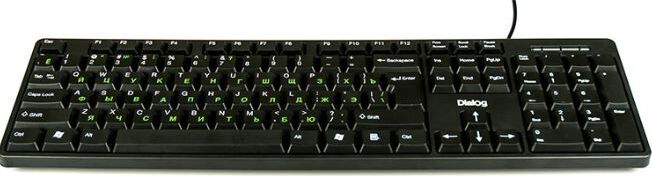 Клавиатура DIALOG KS-030U (USB) черный