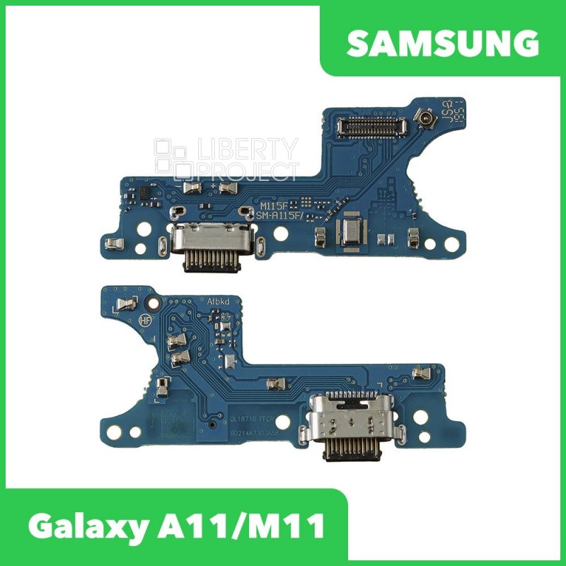 Шлейф/FLC Samsung Galaxy A11/M11 SM-A115/M115 на системный разъём/микрофон