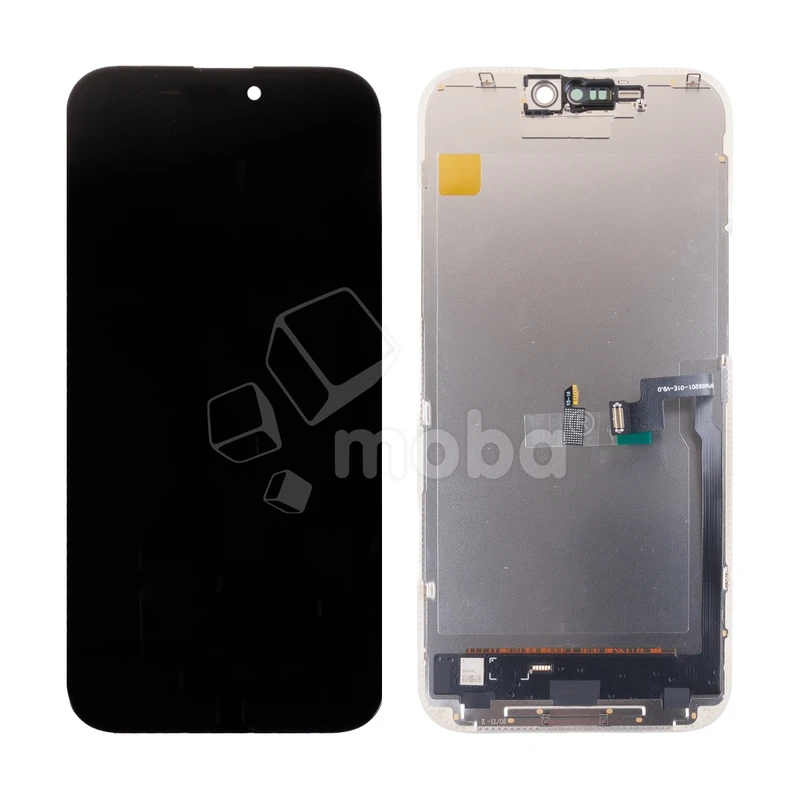 Дисплей для iPhone 16 Pro Max (A3296) в сборе с тачскрином Черный - DD (Hard OLED, HD+) (площадка под IC)