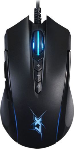 Игровая проводная мышь A4TECH X89 оптическая (2400dpi) черная