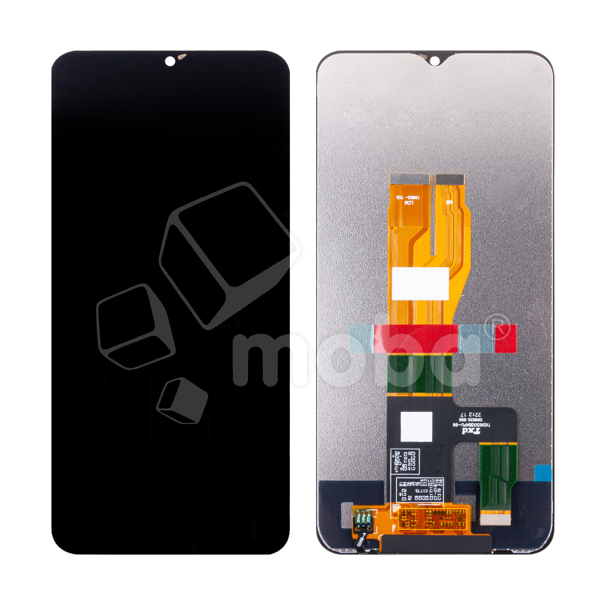 Дисплей для Realme C30/Narzo 50i Prime (RMX3581/RMX3623/RMX3506) в сборе с тачскрином Черный - OR (HD+, 300 Кд/м2, 60 Гц)
