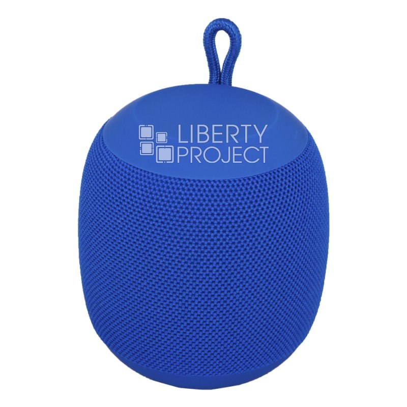 Колонка беспроводная Bluetooth "LP" LP-G4 Micro SD/USB/AUX/FM (синяя)