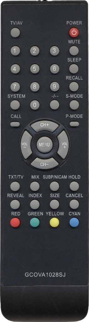 Пульт Huayu H-LCD2202 (TV3, GCOVA1028SJ) для телевизора United, Hyundai