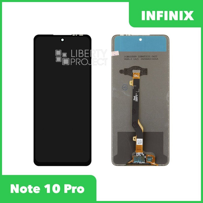 LCD дисплей для Infinix Note 10 Pro/11 Pro (X695C/X697) с тачскрином (черный) OR LCD