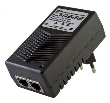 ST-4801 POE Инжектор однопортовый