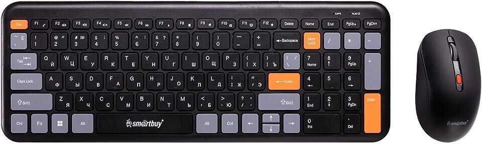 Клавиатура+мышь SMARTBUY SBC111AGK черный