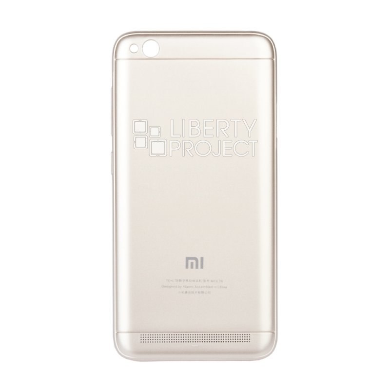 Задняя крышка для Xiaomi Redmi 5A (золото)