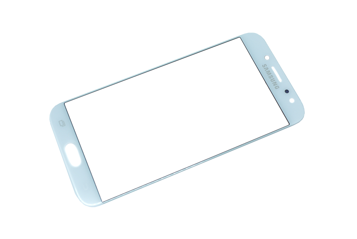 Стекло для переклейки Samsung Galaxy J7 (2017) SM-J730 с OCA пленкой белый