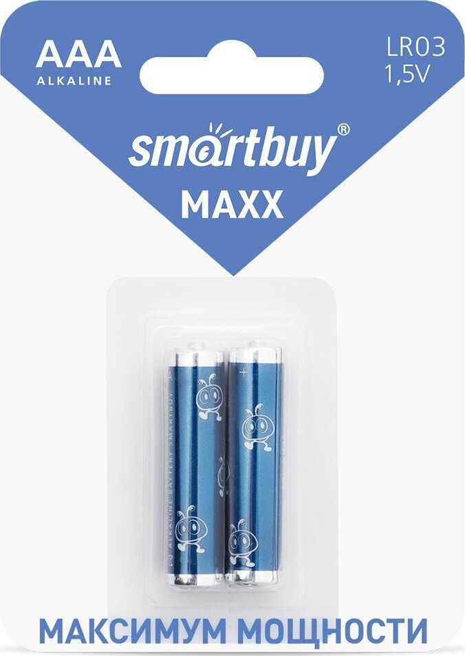Батарейки SMARTBUY (SBBM-3A02B) MAXX LR03/2B