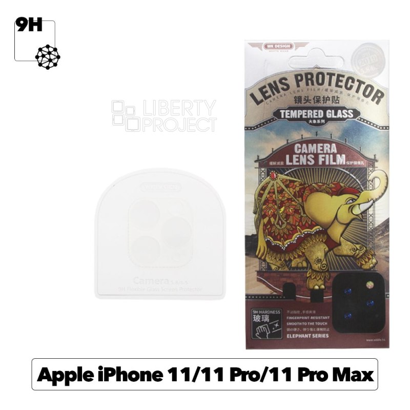 Защитное стекло WK Elephant для камер iPhone 11/11 Pro/11 Pro Max (прозрачные)