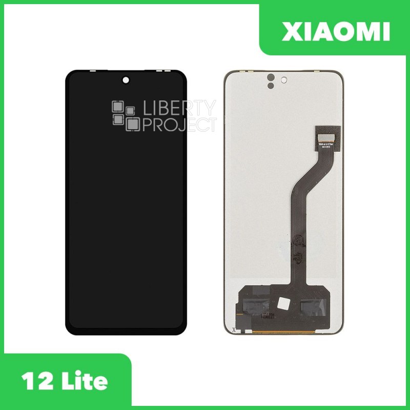 LCD дисплей для Xiaomi 12 Lite с тачскрином Incell (черный)