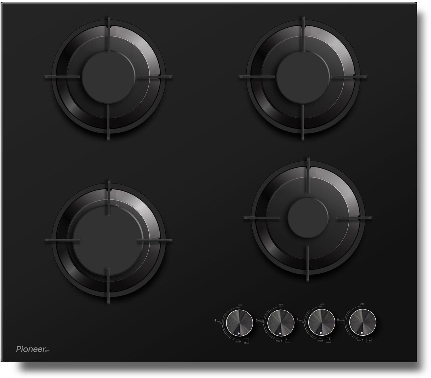 Варочная газовая поверхность PIONEER GHB60401G_BL