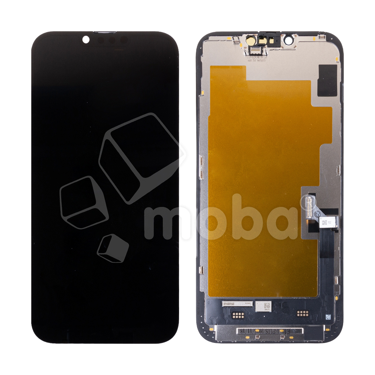 Дисплей для iPhone 14 Plus (A2887) в сборе с тачскрином Черный - JCID (Soft OLED, Full HD) (с верификацией = с привязкой без ошибки)