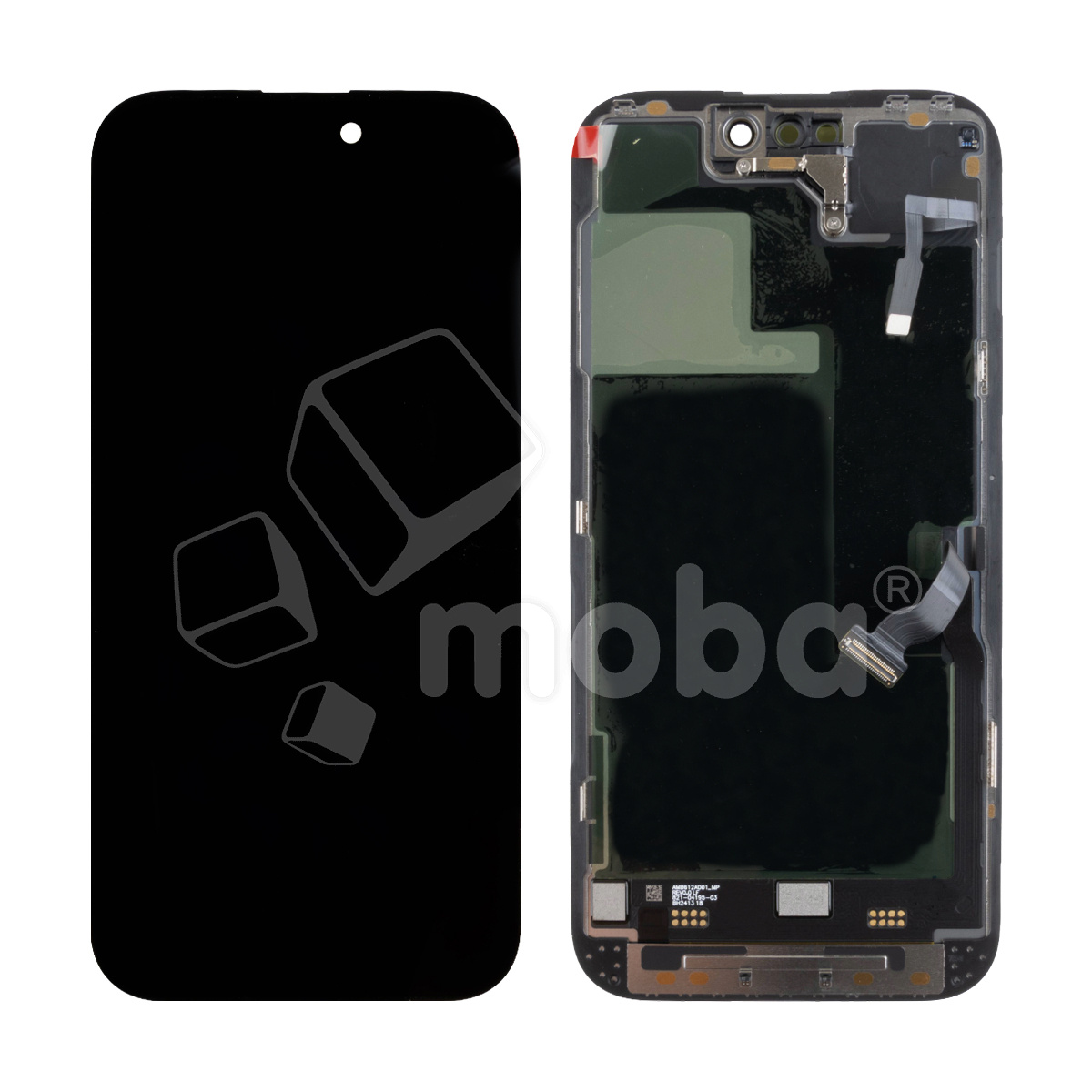 Дисплей для iPhone 14 Pro (A2891) в сборе с тачскрином Черный - OR (SP) (с верификацией “Новая запчасть”)