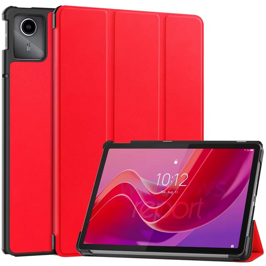 Чехол-книга Fashion Case для планшета Lenovo Tab M11 красный
