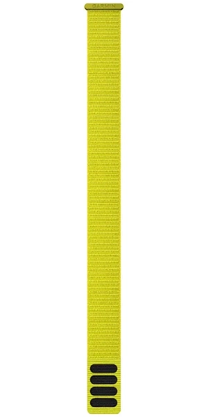Оригинальный нейлоновый ремешок Garmin UltraFit 26мм Amp Yellow (желтый) (010-13306-25)
