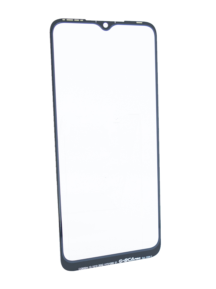 Стекло для переклейки TECNO Pop 6 Pro /Spark 7/Spark 8/ TCL 405/406/408 с OCA пленкой черный