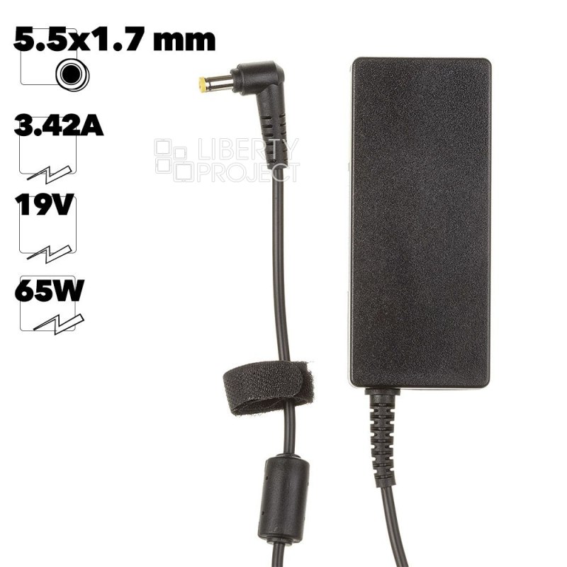 Блок питания ASX для ноутбука Acer 65W (Ac 19V 3.42A (5.5*1.7))