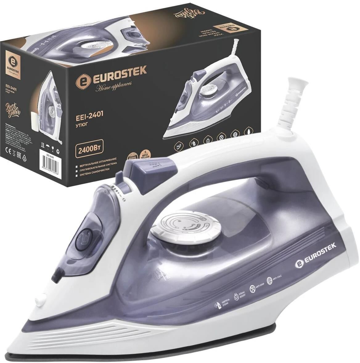 Утюг EUROSTEK EEI-2401