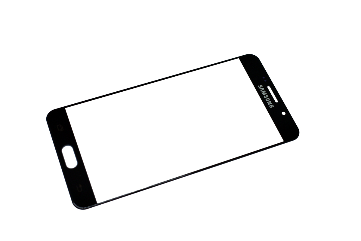 Стекло для переклейки Samsung GALAXY A7 SM-A710 с OCA пленкой черный