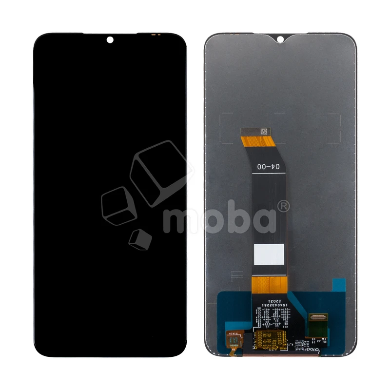Дисплей для Xiaomi Poco M5 (22071219CG) в сборе с тачскрином Черный - Оптима
