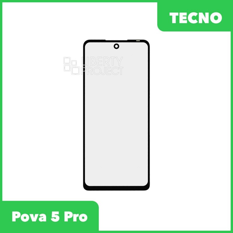 G+OCA PRO стекло для переклейки Tecno Pova 5 Pro 5G/Spark 10 Pro/Infinix Hot 30/Note 30 (черный)