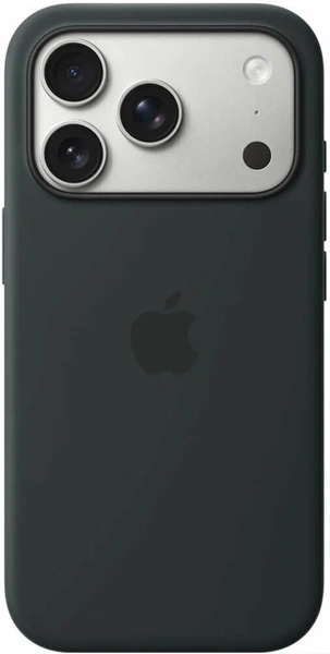 Чехол Apple iPhone 17 Pro Silicone Case with MagSafe – Black (MGFK4) черный