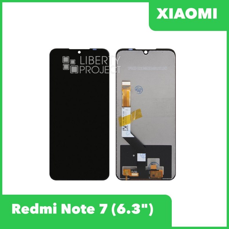 LCD дисплей для Xiaomi Redmi Note 7/Note 7 Pro с тачскрином (черный)