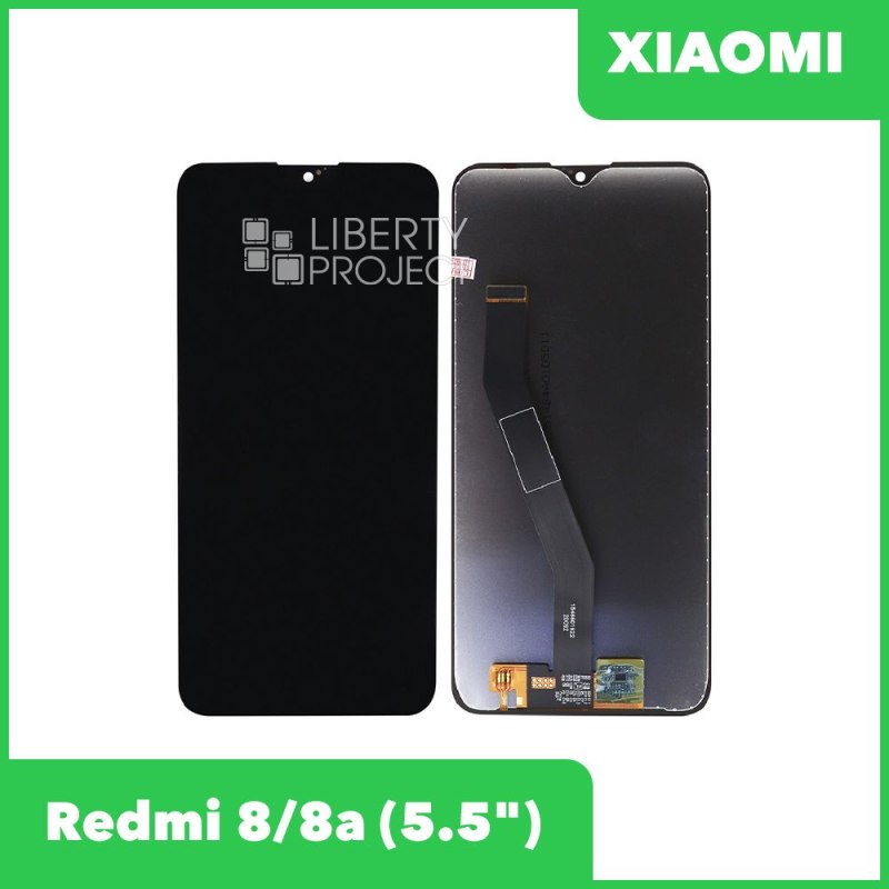 LCD дисплей для Xiaomi Redmi 8/8A с тачскрином (черный) Premium Quality