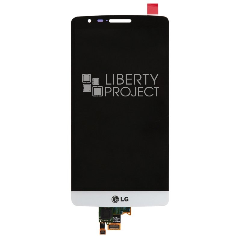 LCD дисплей для LG Optimus G3s (D724/D725) (с тачскрином) белый