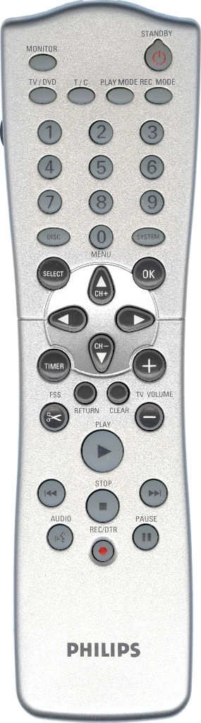 Пульт Philips RC25115/01 DVD REC. оригинальный