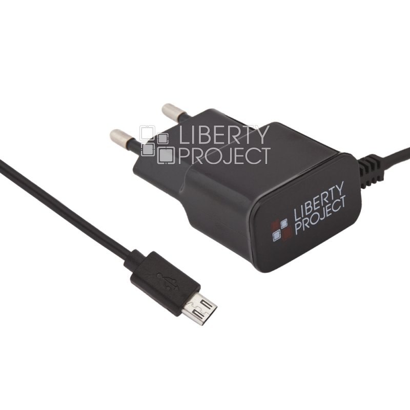 СЗУ "LP" Micro USB 1А (коробка/черное)