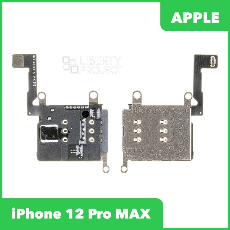 Шлейф/FLC iPhone 12 Pro MAX разъем sim