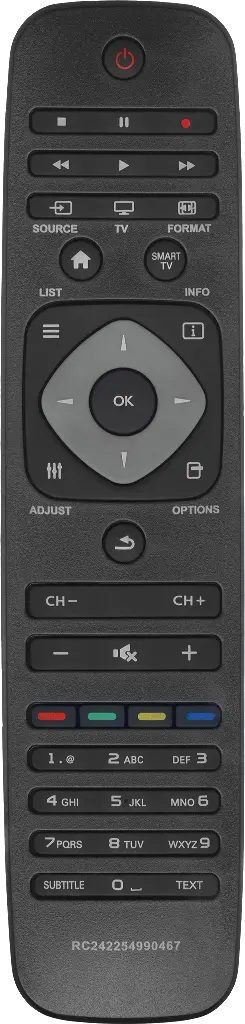 Пульт Huayu RC242254990467 для телевизора Philips