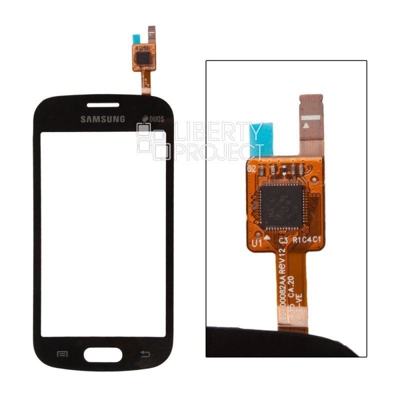 Тачскрин для Samsung Galaxy Trend GT-S7390/S7392 1-я категория (черный)
