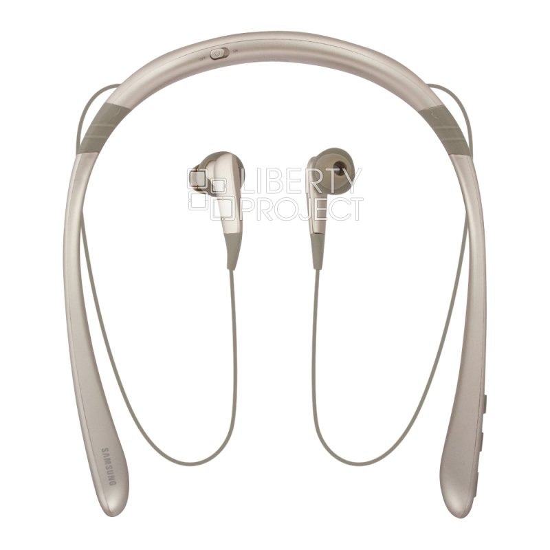 Bluetooth беспроводная гарнитура Samsung Level U Pro (золотая/коробка)