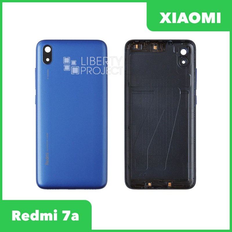 Задняя крышка для Xiaomi Redmi 7a (синий)
