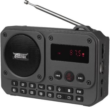 Радиоприемник RITMIX RPR-010, черный