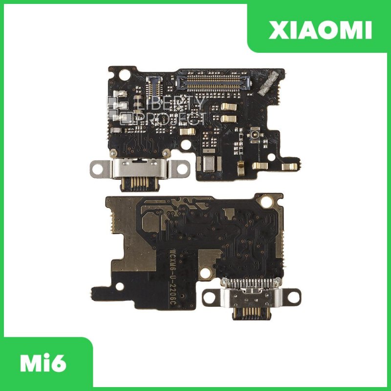 Шлейф/FLC Xiaomi Mi 6 на системный разъём/микрофон