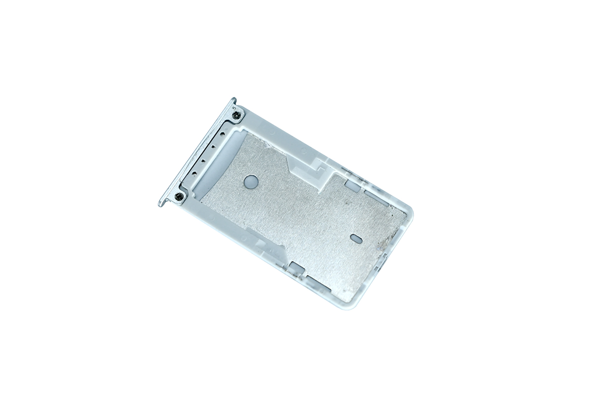 SIM лоток (Держатель сим карты) для Xiaomi Mi 4C Dual белый