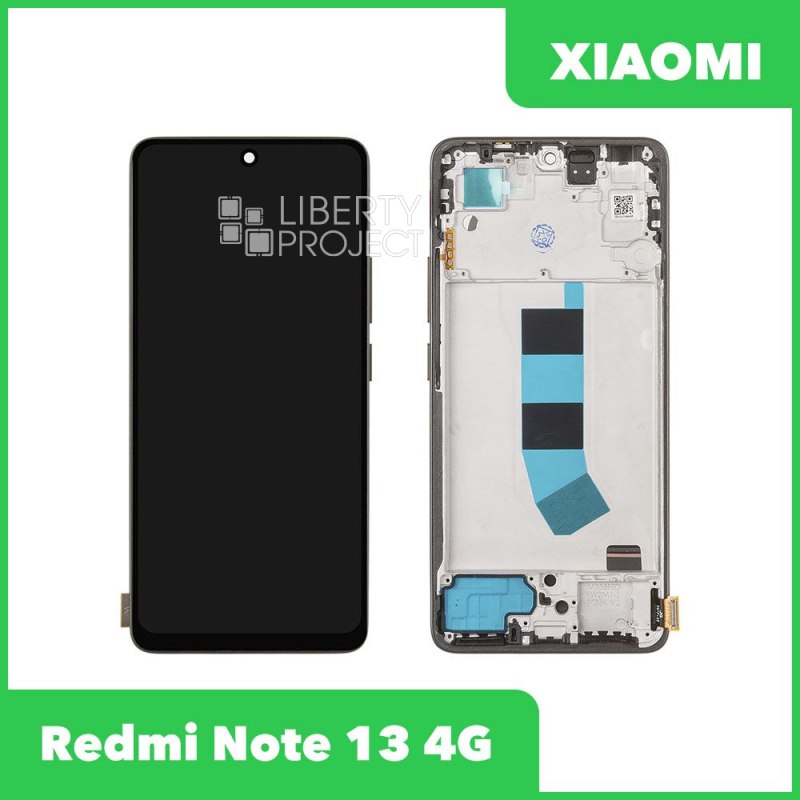 LCD дисплей для Xiaomi Redmi Note 13 4G (23129RAA4G/23124RA7EO) с тачскрином в рамке Incell (черный)