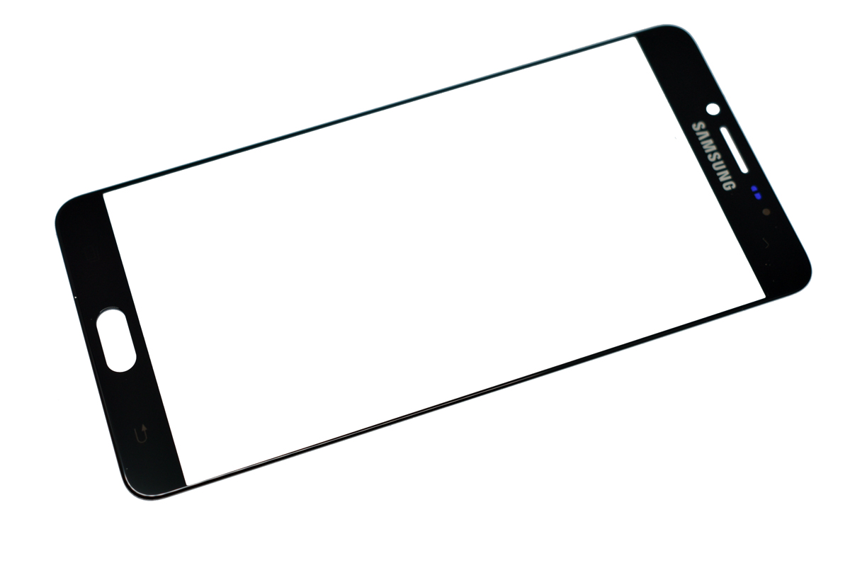 Стекло для переклейки Samsung Galaxy C9 черный