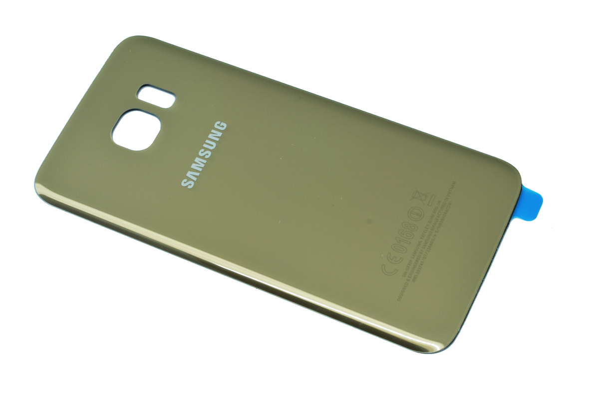 Задняя крышка для Samsung Galaxy S7 Edge G935F золотой снятый ORG