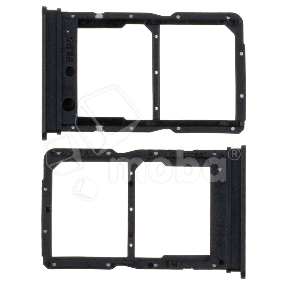 Держатель SIM для Huawei Honor X8 4G/5G (TFY-LX1/VNE-N41) Черный