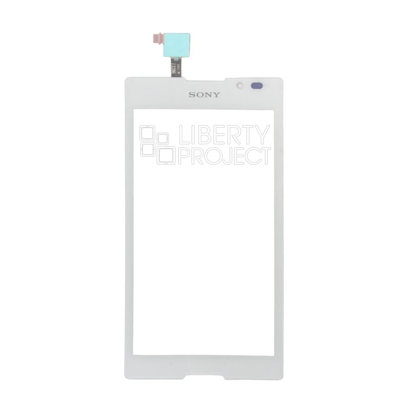 Тачскрин для Sony Xperia C C2304 1-я категория (белый)