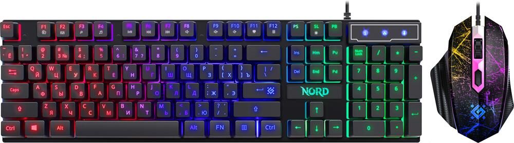 Набор игровой DEFENDER (52959) Nord GS-959 RU черный