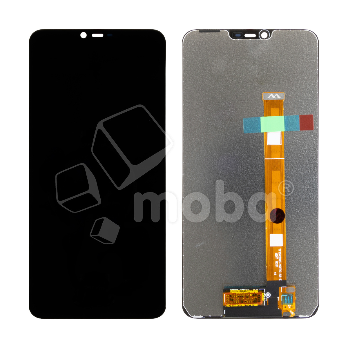 Дисплей для OPPO A3s/A5 (CPH1803/CPH1809) в сборе с тачскрином Черный - OR