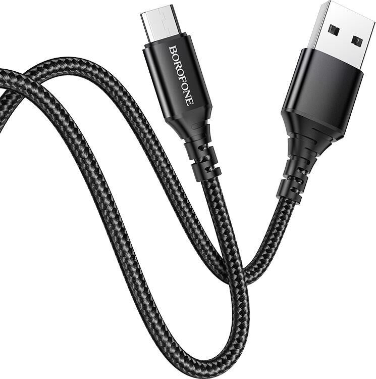 Кабель BOROFONE (6931474745811) BX54m 1м черный